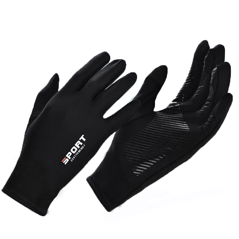 Leather Driving Glove - Summer Ice Silk Touchscreen Anti Slip