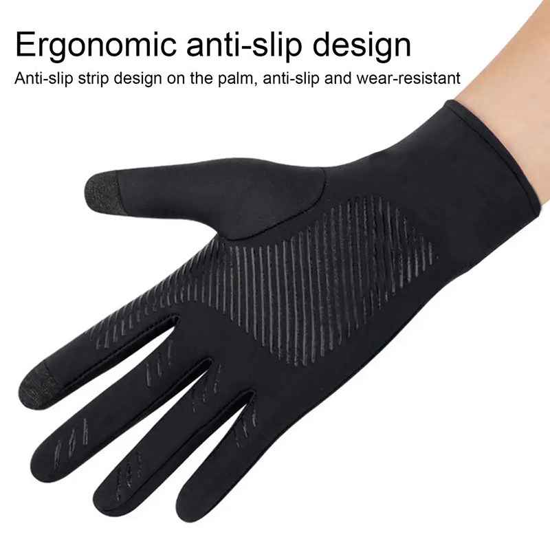 Summer Ice Silk Touchscreen An - Leather Driving Glove review and price